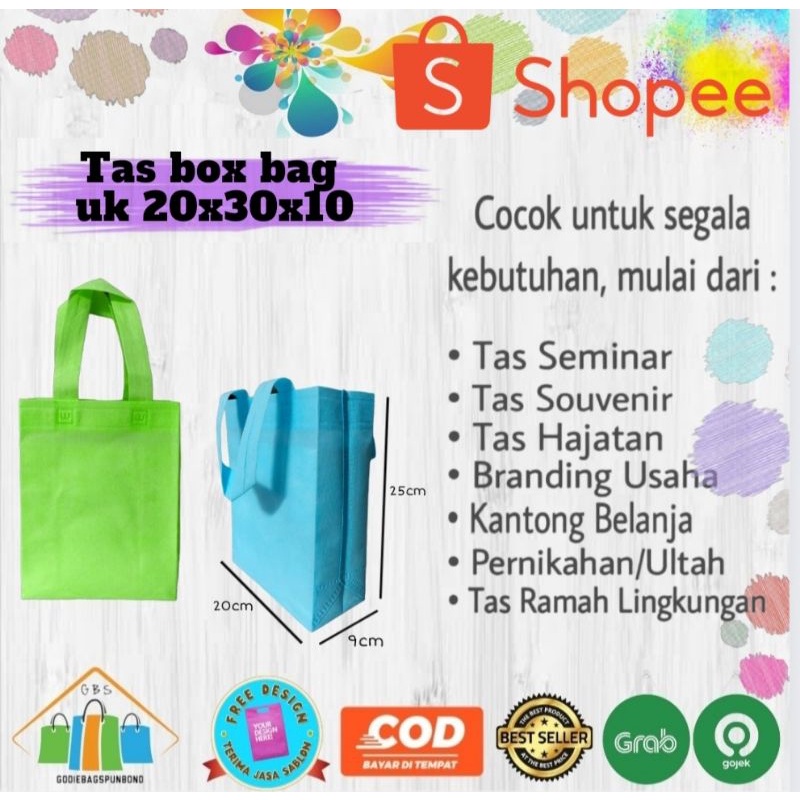 

Goodiebag Tas Ultah Box Bag Uk 20X30X9 Tas Tenteng Tas Souvenir Lucu Kecil Harga Perkodi