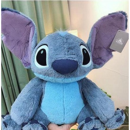 BONEKA STITCH ORI DISNEY JUMBO 50CM BIRU WANGI ADA TAG ORIGINAL DISNEY