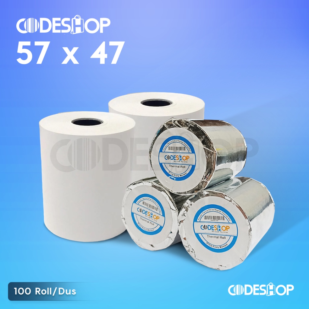 

Kertas Thermal Paper Roll CODEHSOP 58 x 48