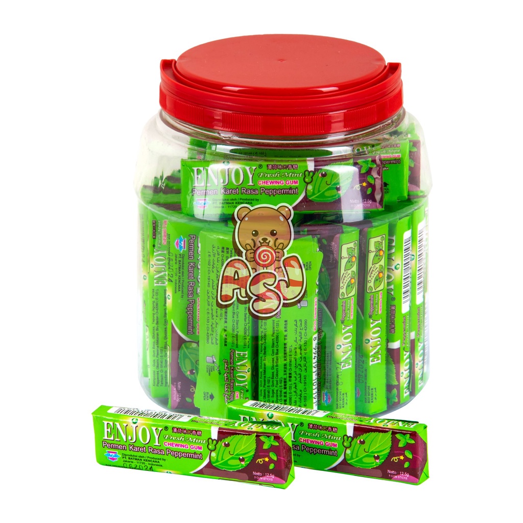 

Permen Karet Freshnt Hijau Isi 40