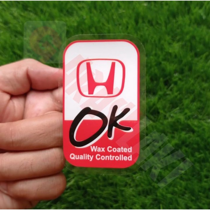 

Terlaris Sticker Ok Honda Tempel Dalam Kaca