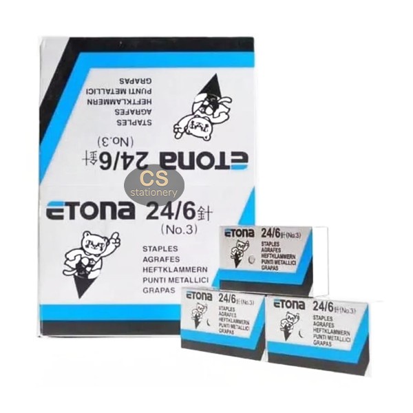 

Terlaris Isi Staples Etona No.3 (1 Pak)