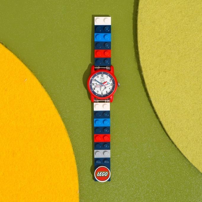 LEGO - Brick Watch/Jam Tangan QnQ dg Strap dr Brick LEGO (Kode: aPQL ) - Kids, Plane