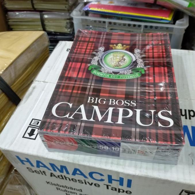 

buku tulis Big Boss Campus 50 lembar