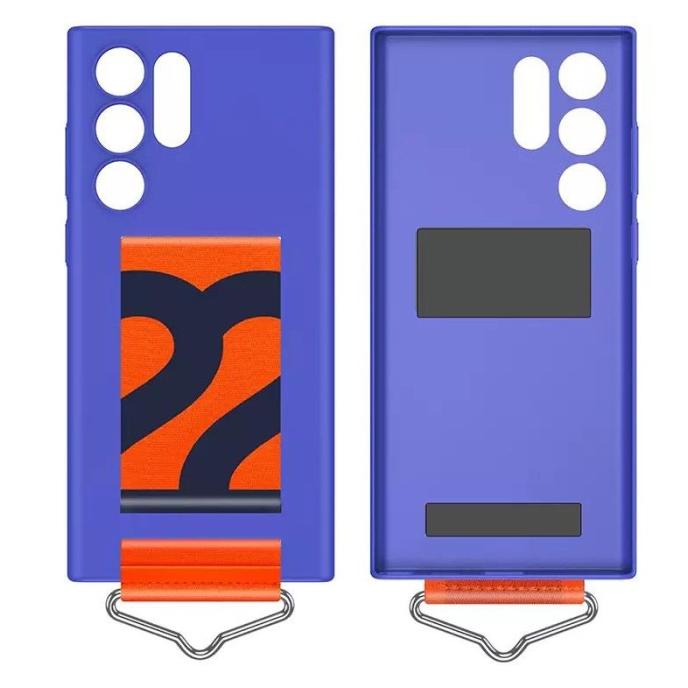 S22 Plus / S22 Ultra 5G Hard Case With Strap WristBand Samsung S22