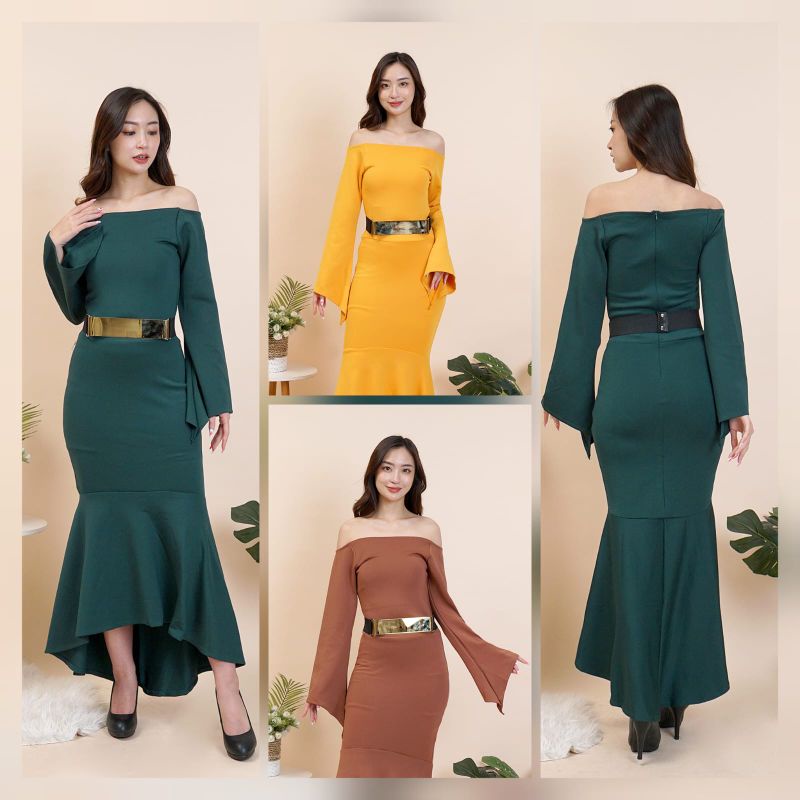 Long Dress Scuba
