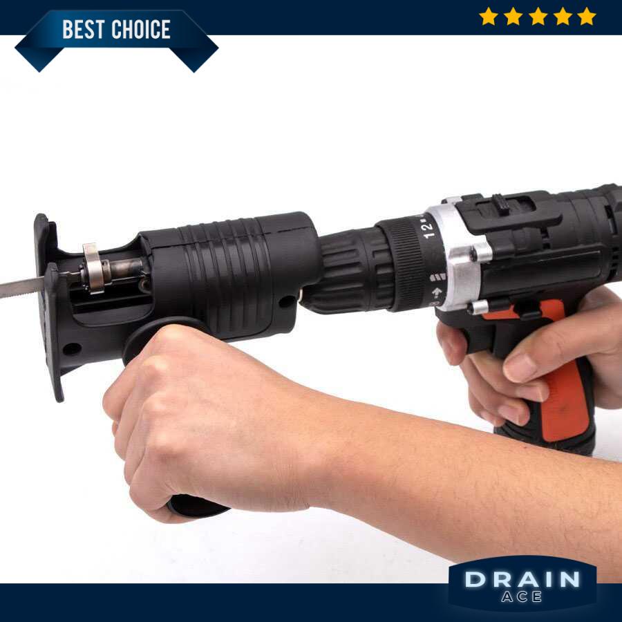 Adaptor gergaji listrik bolak-balik portabel, alat gergaji listrik dimodifikasi, alat listrik untuk 