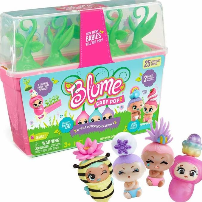 Mainan anak blume doll surprise baby pop original