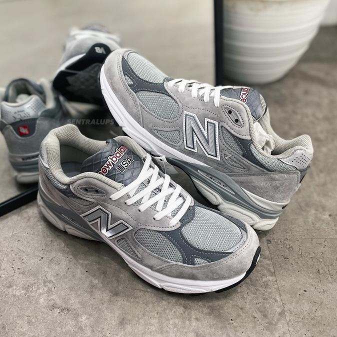 New Balance 990V3 990 V3 M990gy3 Grey Original Resmi