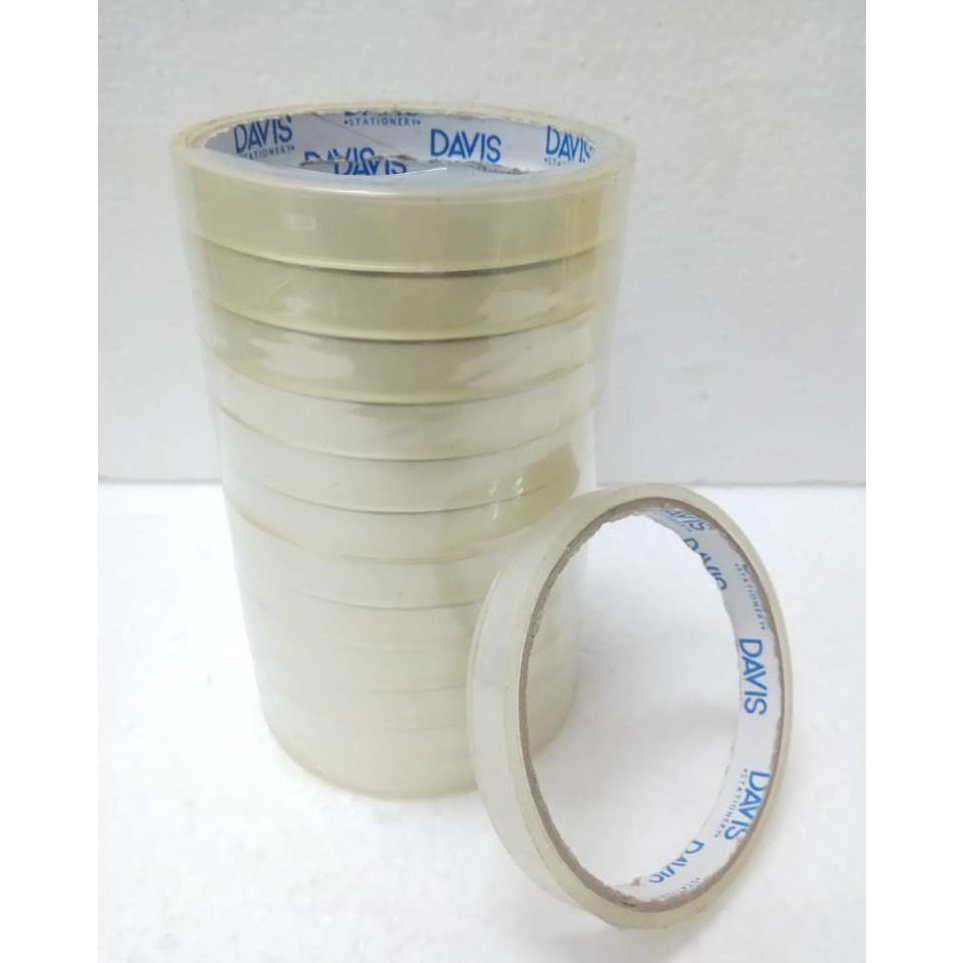 

➾Kirim Langsung✦ BQ6VY [DAVIS]Isolasi 1/2" Davis Label Biru (12pcs) P63 Pasti Murah