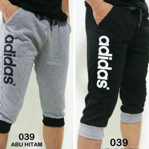 Diskon Celana Jogger Pendek Adidas/ Celana Training Pria Wanita
