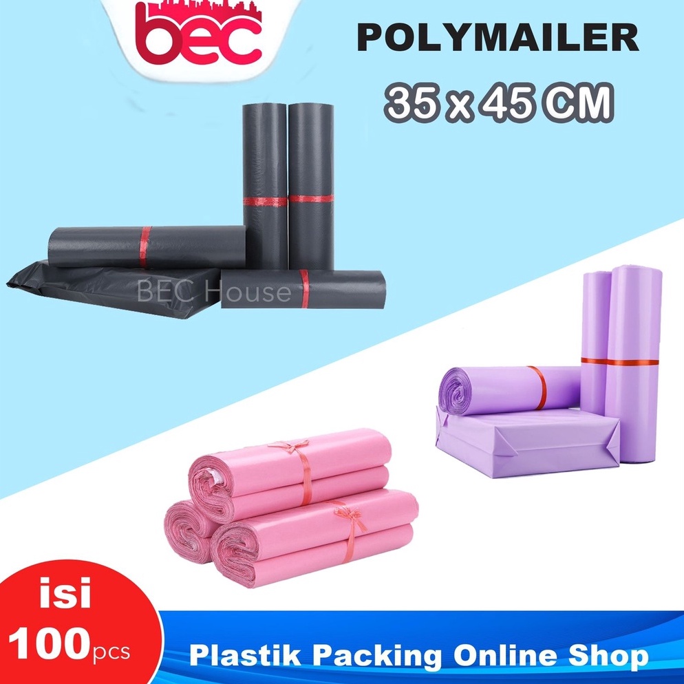 

Paling Dicari.. [35x45] POLYMAILER 100LEMBAR PLASTIK PINK PLASTIC PACKING ONLINE SHOP KUALITAS PREMIUM POLY MAILER KCD