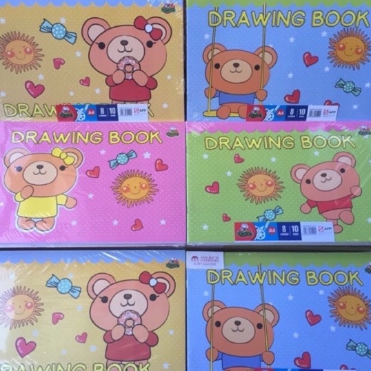 

(14P-❦F☎) Buku Gambar Dodo A4 Perpack 10 buku by SIDU / banyak diiminati..