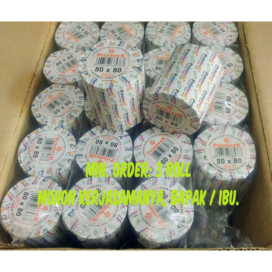 

(L11☛/B☎] Kertas Struk Thermal 80x80 Ekonomis- pasti.dikiriim..!
