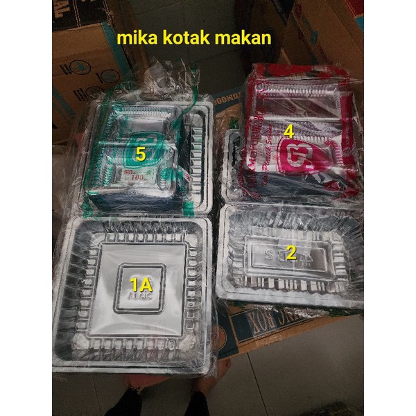 kotak makan mika/mika bolu