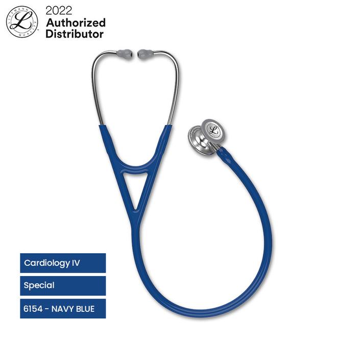3M Littmann Cardiology Iv Stethoscope / Stetoskop - Navy Blue - 6154
