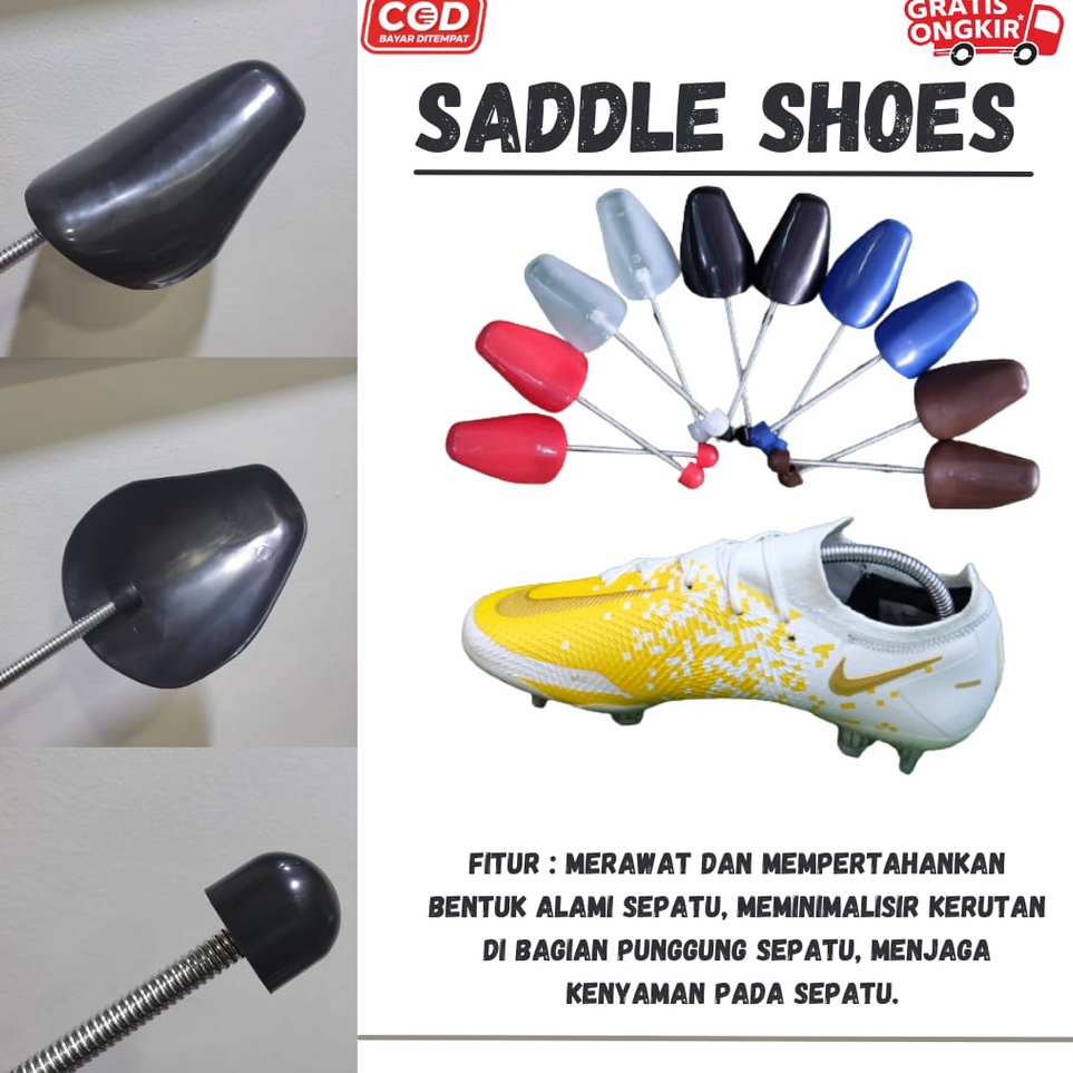 GROSIR Saddle Shoes Sedel Catokan Penyangga Pengawet Perawatan Sadel Sepatu Dalam Futsal Sepakbola I