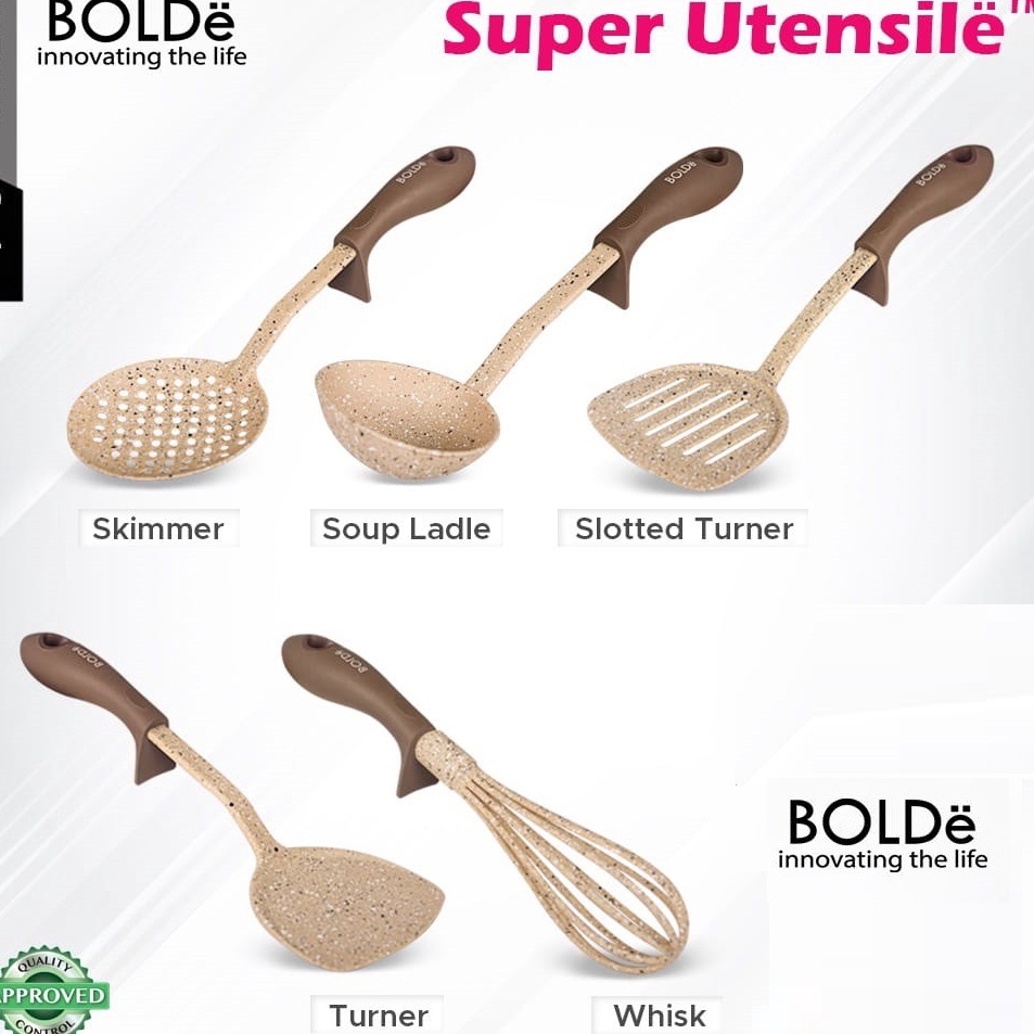 bk SPATULA BOLDE SATUAN BOLDe Spatula Bolde Turner Super Utensile Skimmer irus Sutil Bolde Original ✿ ☃
