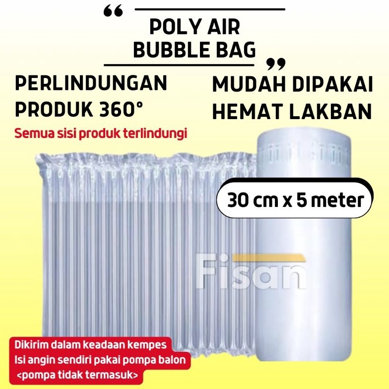 

Produk Premium.. Poly Air Bubble Bag 30 cm x 5 meter VCJ