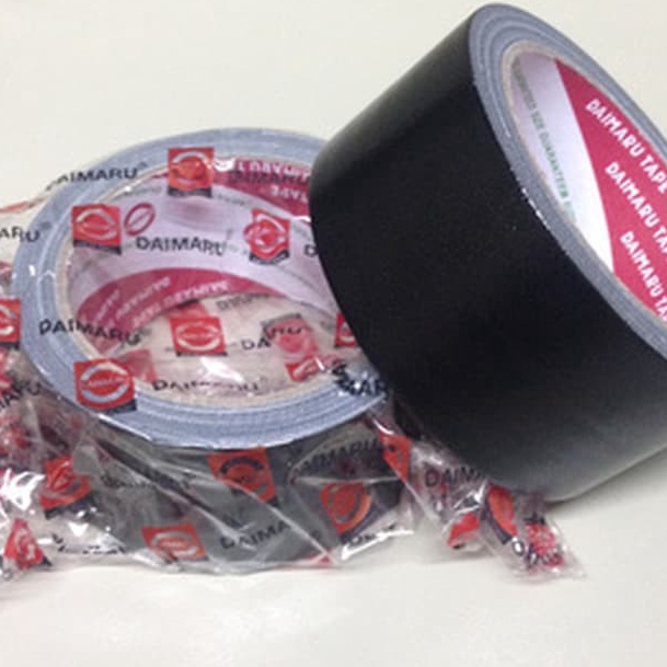 

[✪ I✓QS) LAKBAN KAIN HITAM DAIMARU 2 INCH / CLOTH TAPE- banyak diminati..