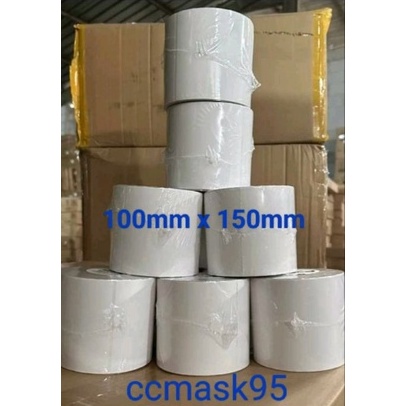 

[✔F0/O✔] Thermal 100 x 150 // thermal printer isi 500pcs // thermal paper //kertas thermal 100x150 // kertas thermal // kertas thermal sticker // thermal paper // thermal roll // thermal lipat // /amanah!