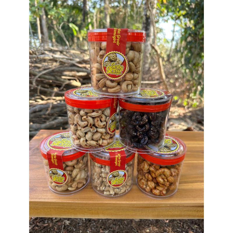 

350 GRAM - KACANG METE ASLI WONOGIRI KEMASAN TOPLES