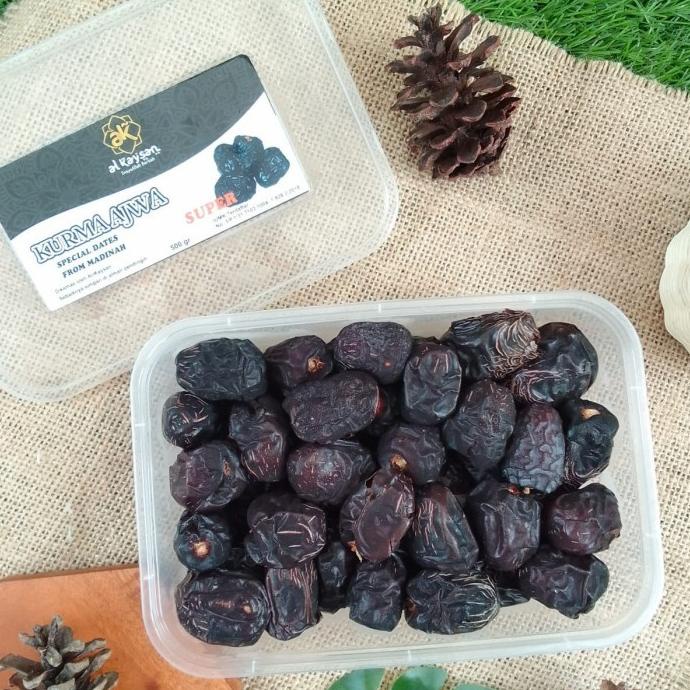 

GOSEND OKE! KURMA AJWA SUPER AK 500 GR / KURMA NABI TERENAK DAN MURAH FAUZIPUTRA6