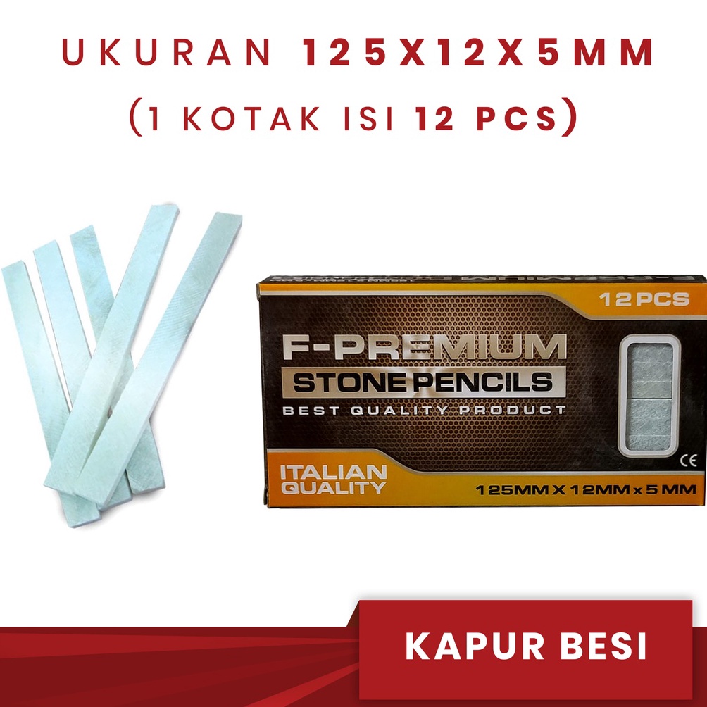 

toxs -46 KAPUR BESI / STONE PENCIL / KAPUR BESI ISI 12 PCS / KAPUR BESI FERRARI F-PREMIUM 0GK