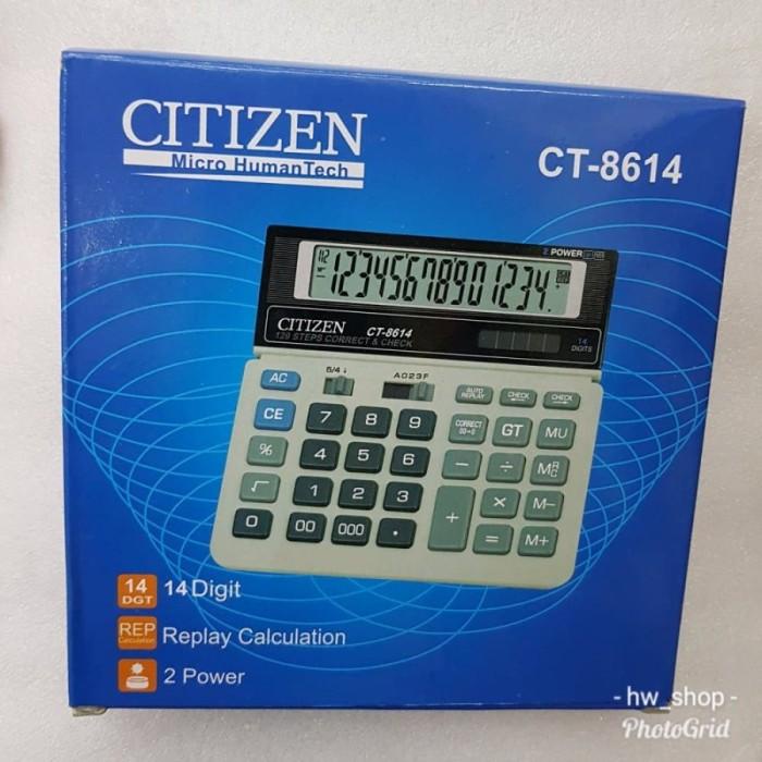 

Kalkulator Citizen Ct 8614 / Kalkulator Citizen 14 Digit