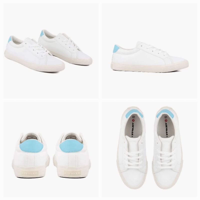 100%Original Sepatu Kets Wanita Airwalk Taryn- Putih / biru Kode Produk: AIWXF230208W2