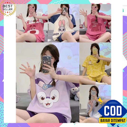 Baju Tidur Pakaian Wanita Kekinian Daster Bisa Cod Piama Setelan Piyama Hot Kimono Setcelan Terbaru 