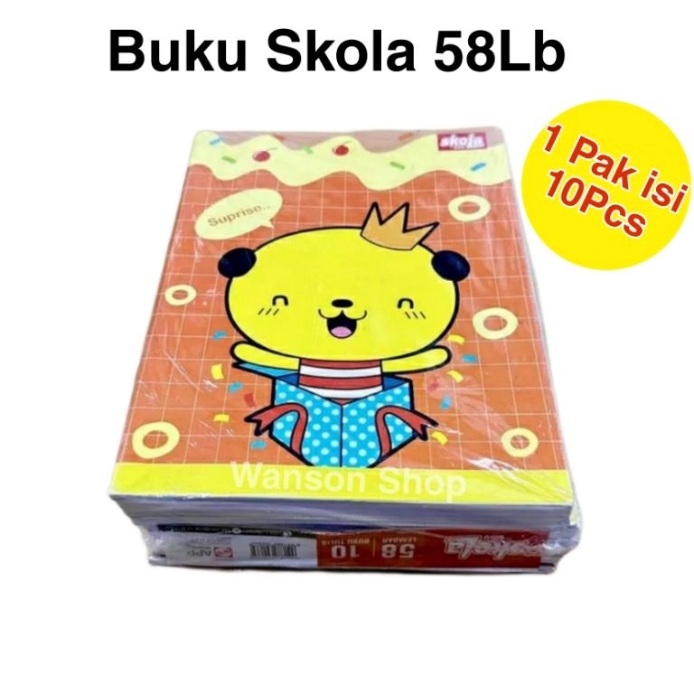 

EPK BUKU TULIS SIDU 58 LEMBAR / BUKU SIDU 58 6595