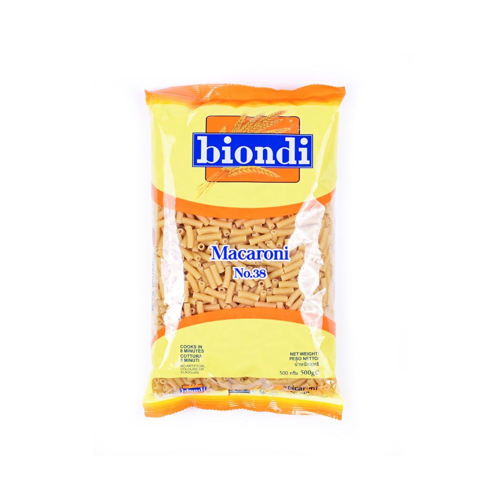 

Biondi - Pasta Macaroni No.38 500 g