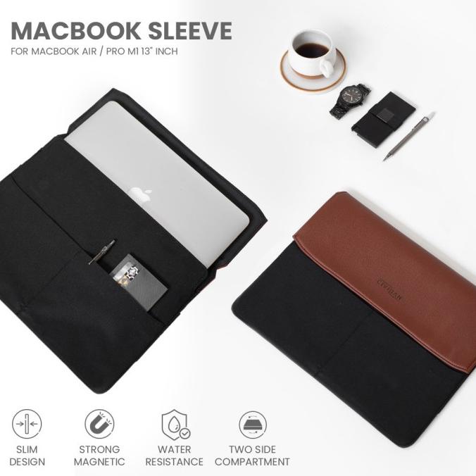 Macbook Air / Pro M1 13" Inch Sleeve Cover Case Tas Laptop Apple