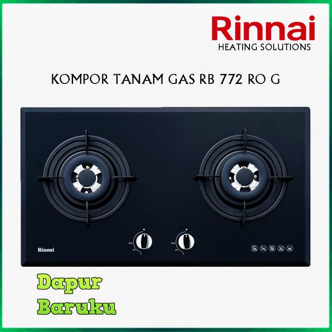 Kompor Tanam Rinnai Rb 772 Ro G / Rb 772 Ro(G)