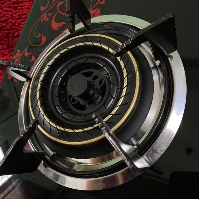 Kompor Gas Kaca Tanam 2 Tungku Progas