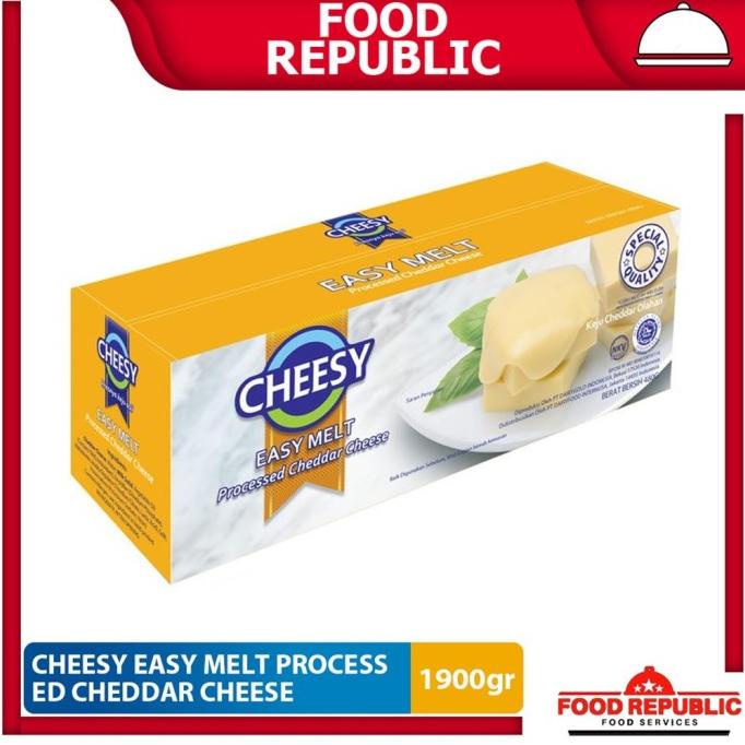 

jen Keju Easy Melt / Keju Quick Melt / Keju Cheddar Cepat Meleleh 2 Kg