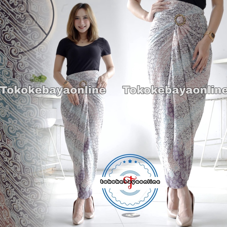 Segera Dapatkan Rok Lilit Batik Bawahan Kebaya Rok Lilit Modern/ukuran jumbo/in light.