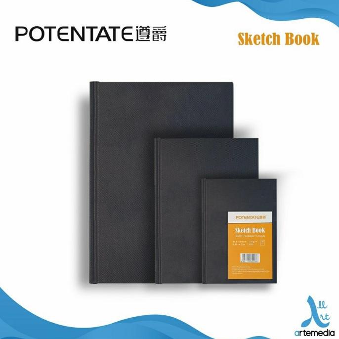 

A4 POTENTATE SKETCHBOOK HARD COVER BUKU GAMBAR SKETSA