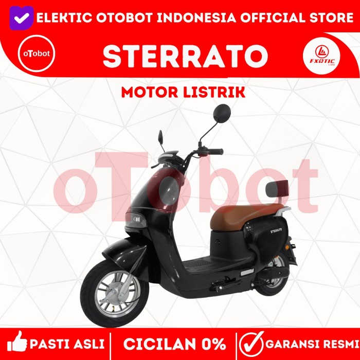 Motor Listrik Exotic Sterrato By Pacific Bike Garansi Resmi