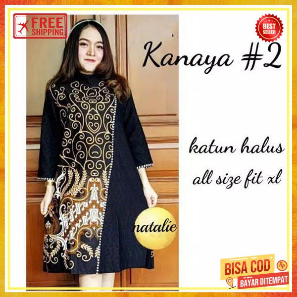 Dris Cewek Model Sekarang Batikpesta Dres Motif Kekinian Dreas Bstik Pesta Elegan Dress Prempuan Mur