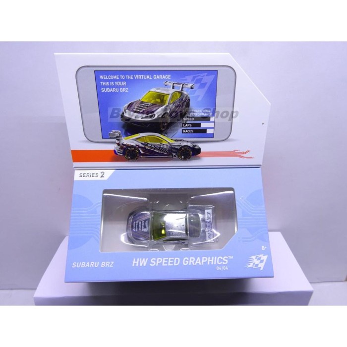 MUST HAVE HOT WHEELS ID SUBARU BRZ - MAINAN MOBIL BALAP TERLARIS