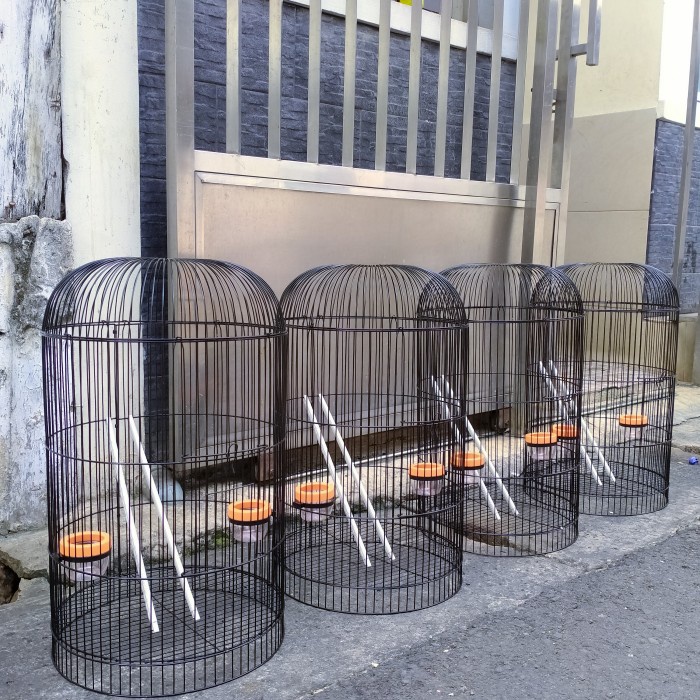 RAM SANGKAR LOVEBIRD BESI SSS / HANYA JERUJI SANGKAR SAJA