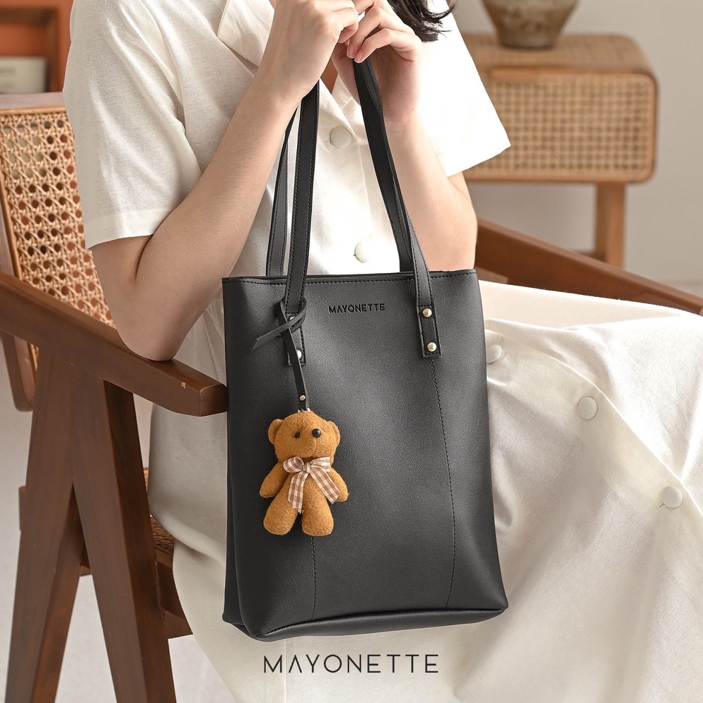Terpercaya.. MAYONETTE Micha Tote Bag - Tas Wanita Tas Bahu Korean Style