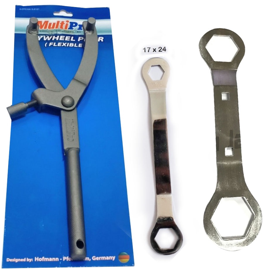 Terupdate LUQ DTC TERMURAH 3 SET Paket set 3pc Tracker CVT Multipro Kunci mur CVT 39x41 Kunci klep 1