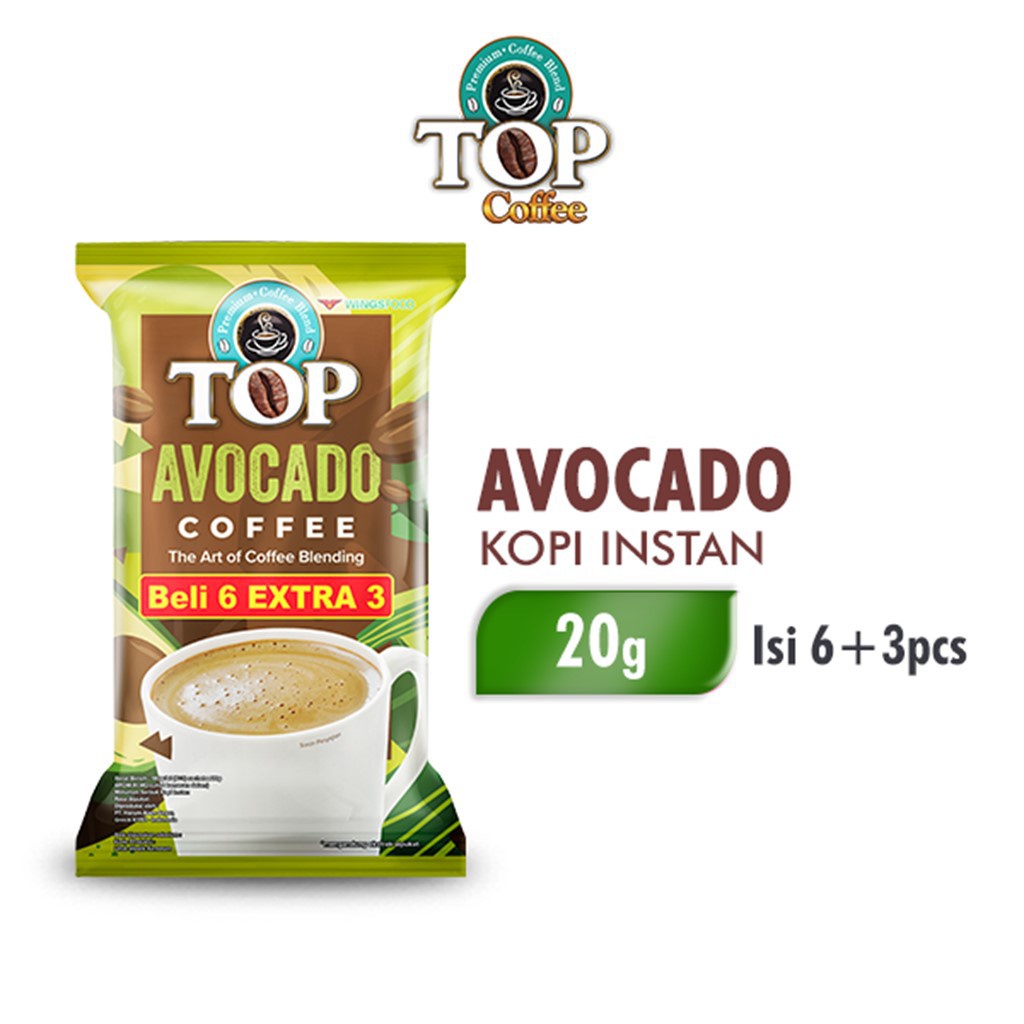 

TOP Avocado Coffee 9 x 22 g