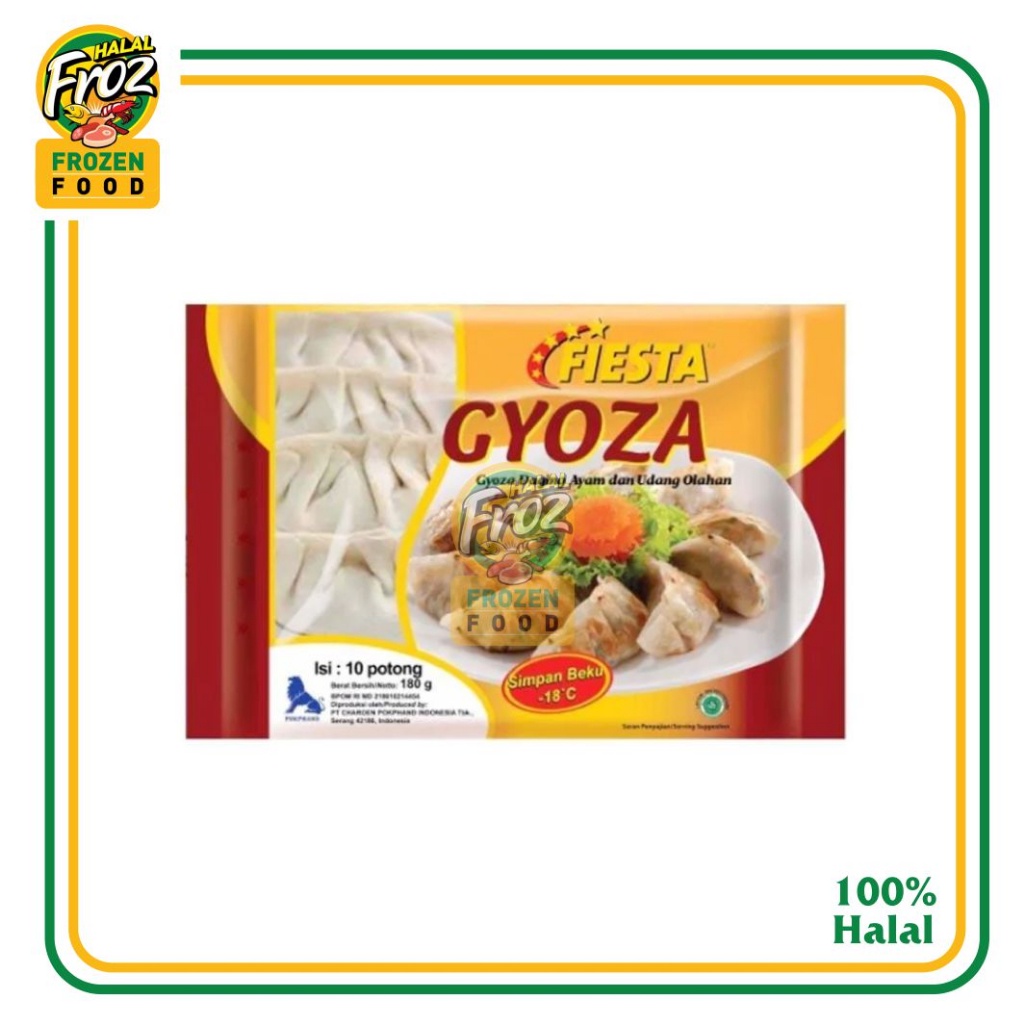 

Gyoza Fiesta 180 gram HFPRS