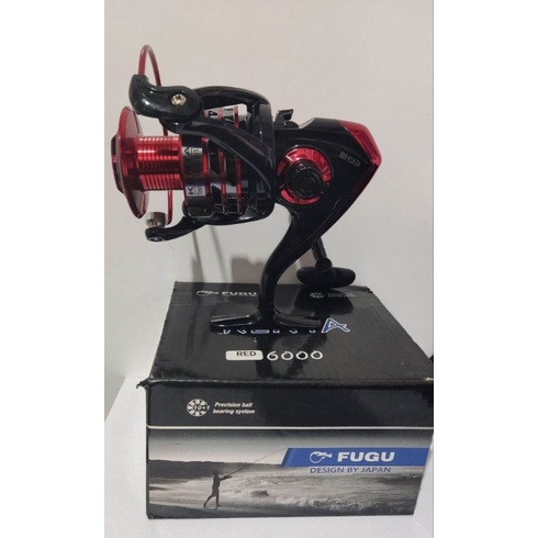 Cod Reel Laut Fugu Kenta 6000 dengan 10+1 ball Bearings, ready sesuai foto