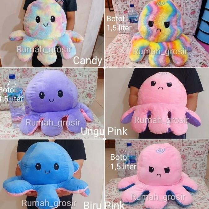 Boneka Gurita Octopus Doll Ukuran Jumbo Viral