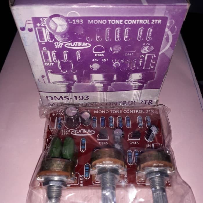 tone control mono 12v platinum dms 193